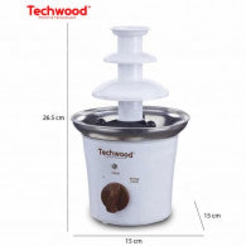 Fontaine à Chocolat TECHWOOD 70W Blanc (TFC-740) Fontaine à Chocolat TECHWOOD 70W Blanc (TFC-740)